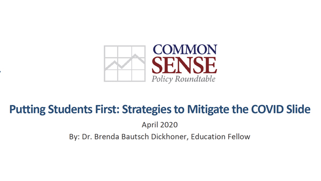 Putting Students First: Strategies to Mitigate the COVID Slide