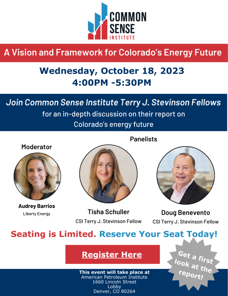 A Vision and Framework for Colorado’s Energy Future