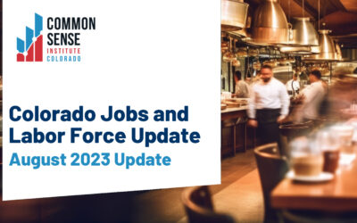 Colorado Jobs and Labor Force Update – August 2023 Update