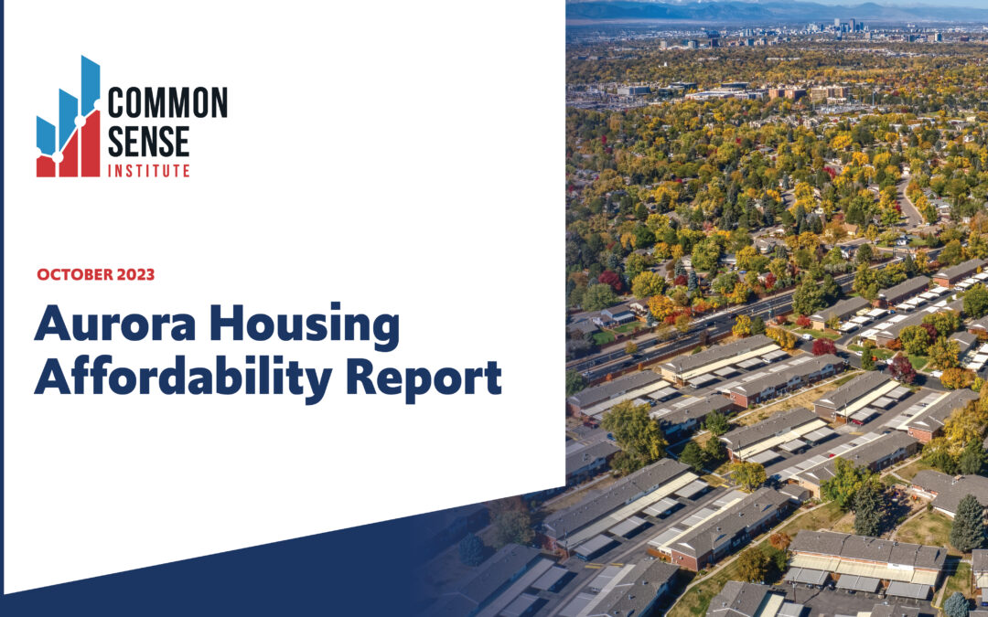 Aurora, CO. Housing Affordability Report
