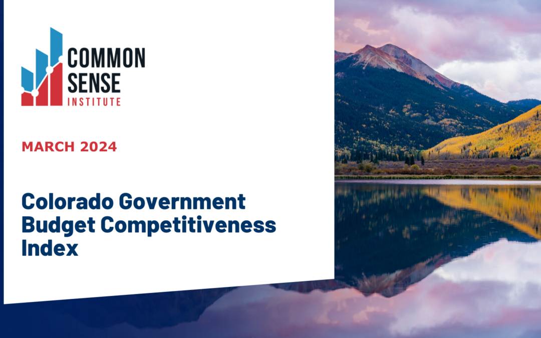 Colorado Government Budget Competitiveness Index
