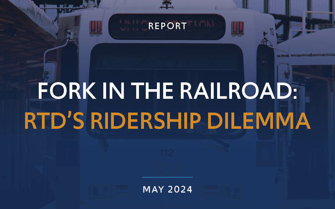 Fork in the Railroad: RTD’s Ridership Dilemma