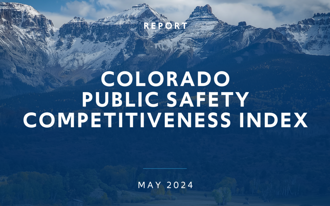 Colorado Public Safety Competitiveness Index